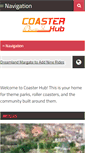 Mobile Screenshot of coasterhub.com